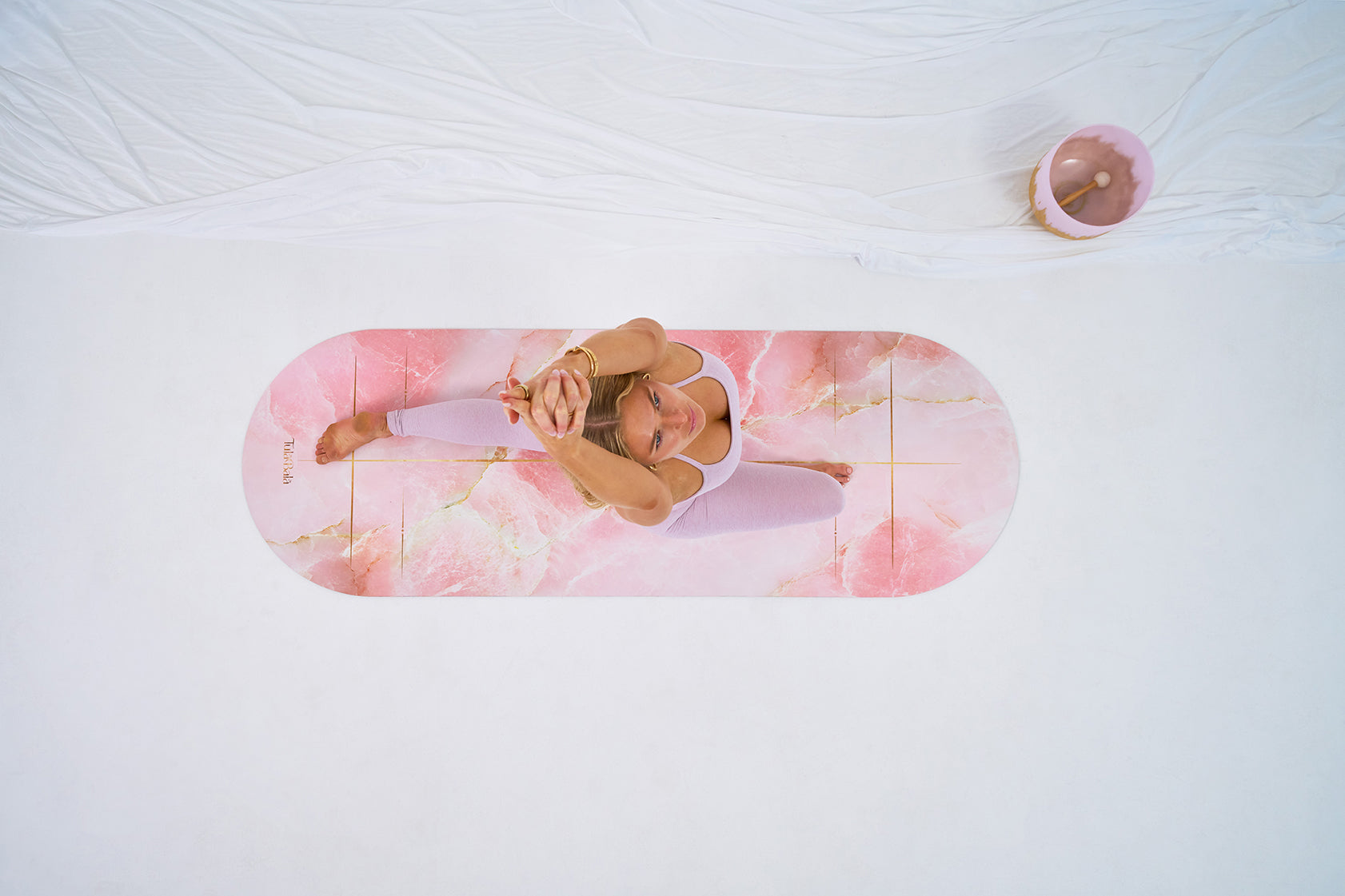 Introducing the Meraki Mat: Rose Quartz Energy for Your Practice