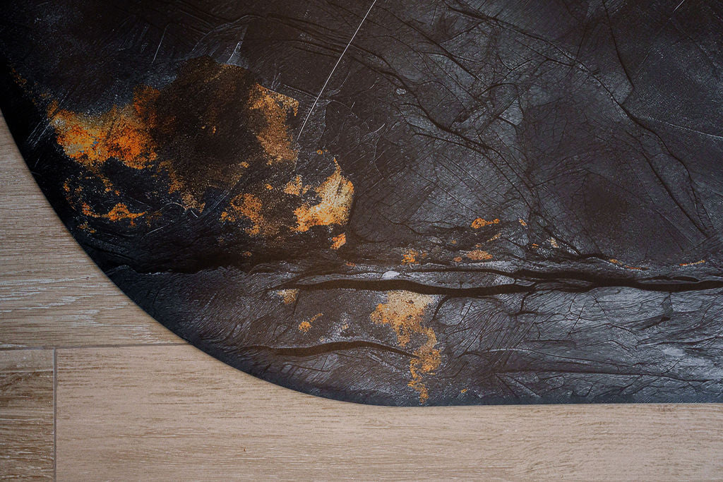 Sustainable premium yoga mat crafted with coconut PU for durability and performance.