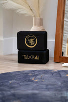 Eco yoga block crafted from durable EVA foam for stability and versatility in practice.