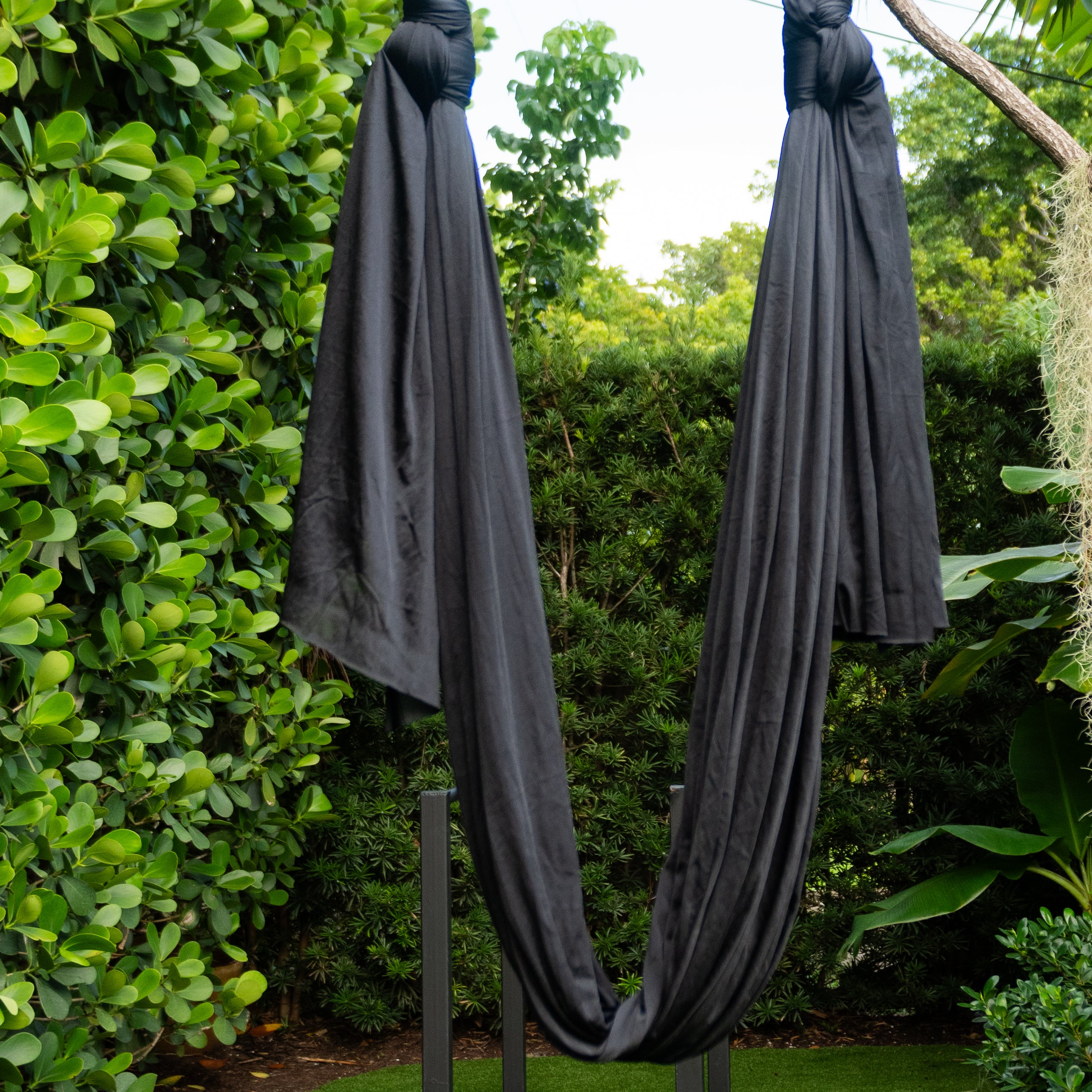 Designer yoga mat with minimalist print and eco friendly surface for a high-end yoga experience.