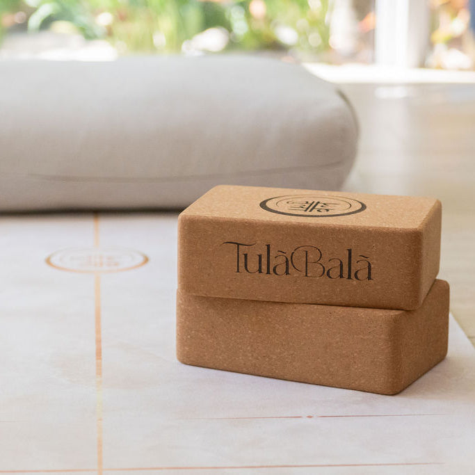 Sustainable yoga mat collection combining luxury design, natural texture, and non-toxic materials.