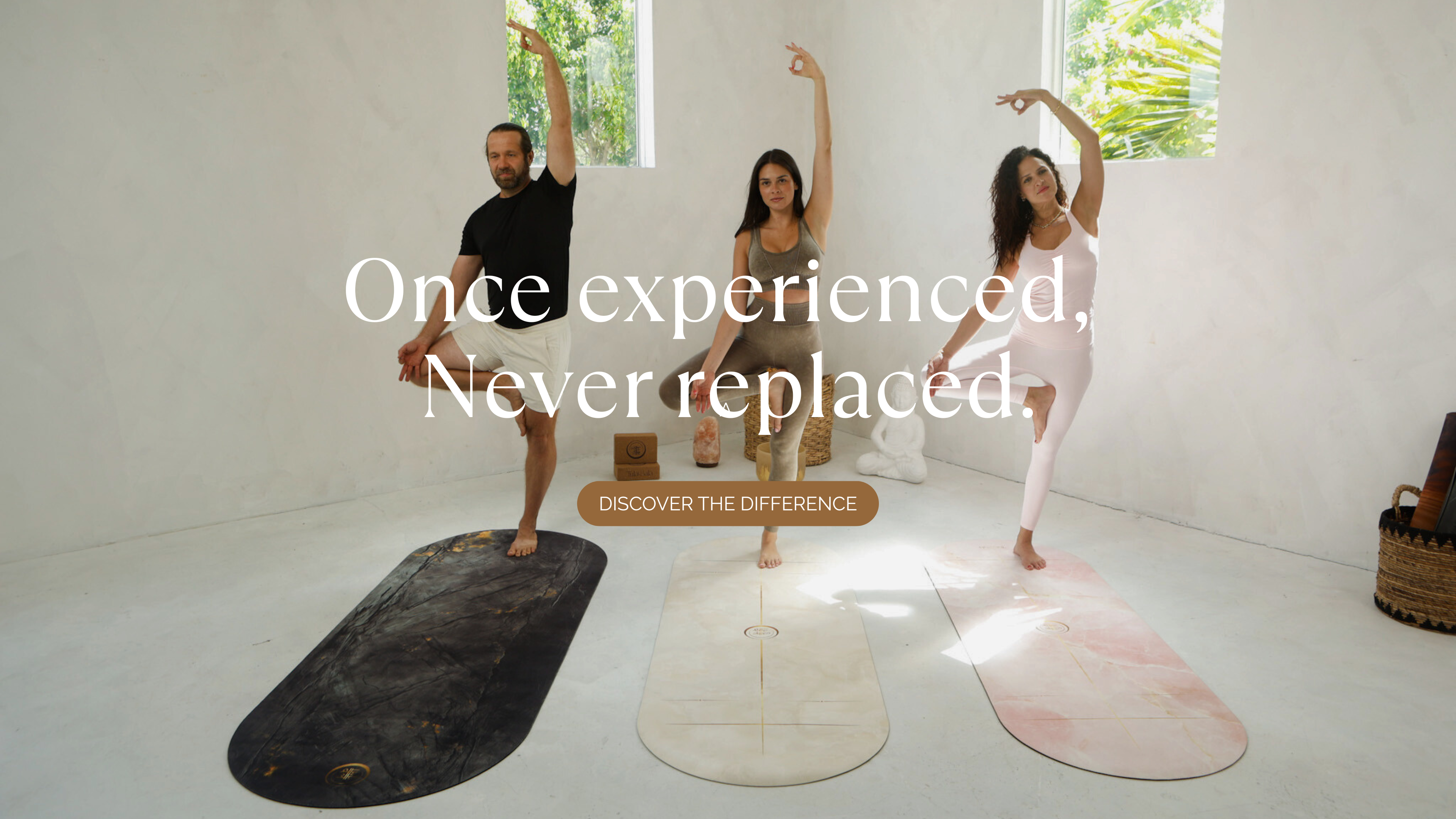 Luxury yoga mat designed for mindful practice, crafted from sustainable and eco-friendly materials for the modern yogi.