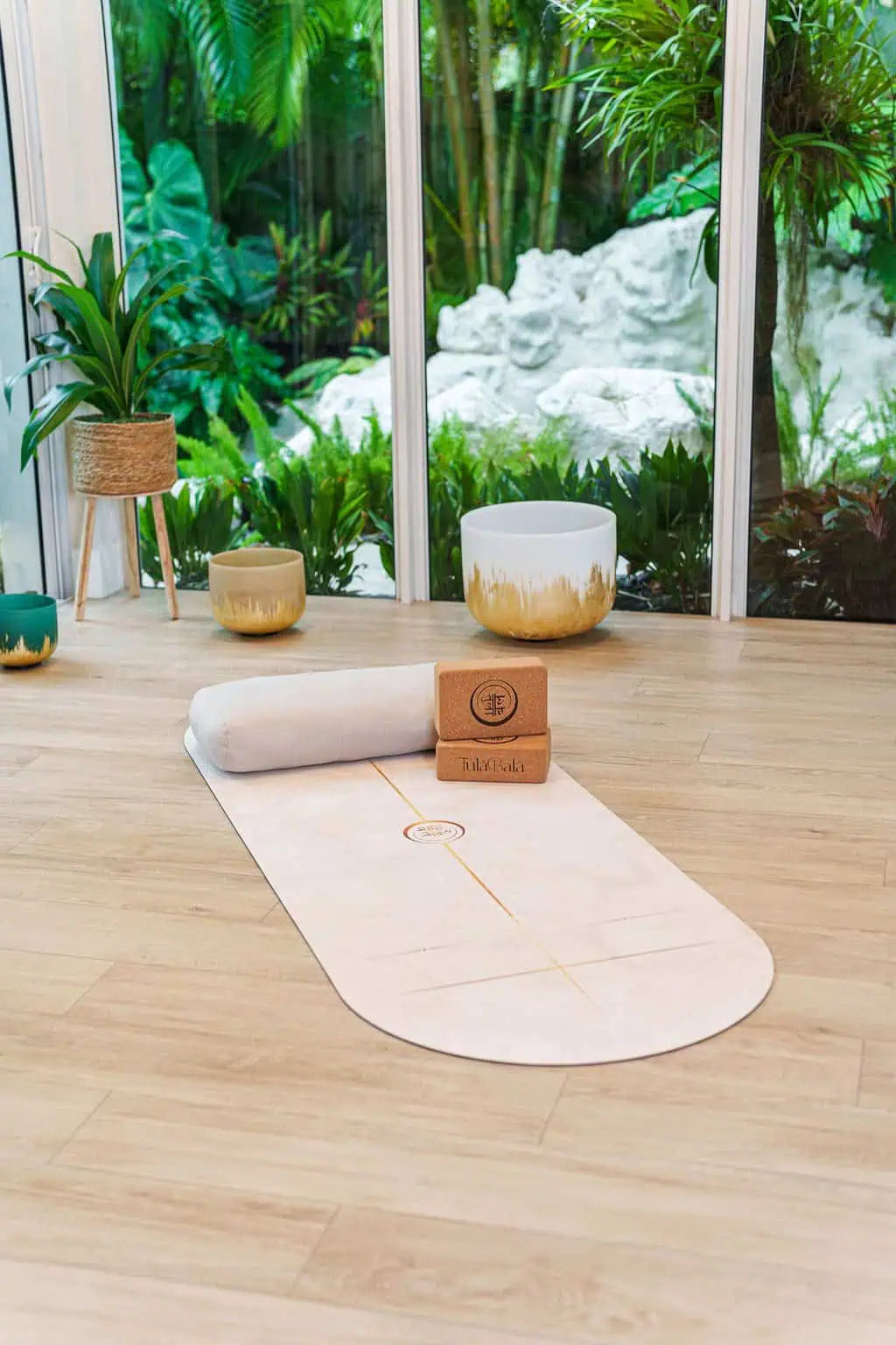 Premium Classic Coconut PU yoga mats by TulaBala – non-toxic, high-end, and environmentally friendly.