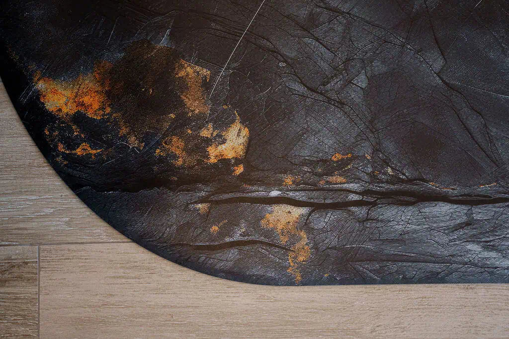 Sustainable premium yoga mat crafted with coconut PU for durability and performance.