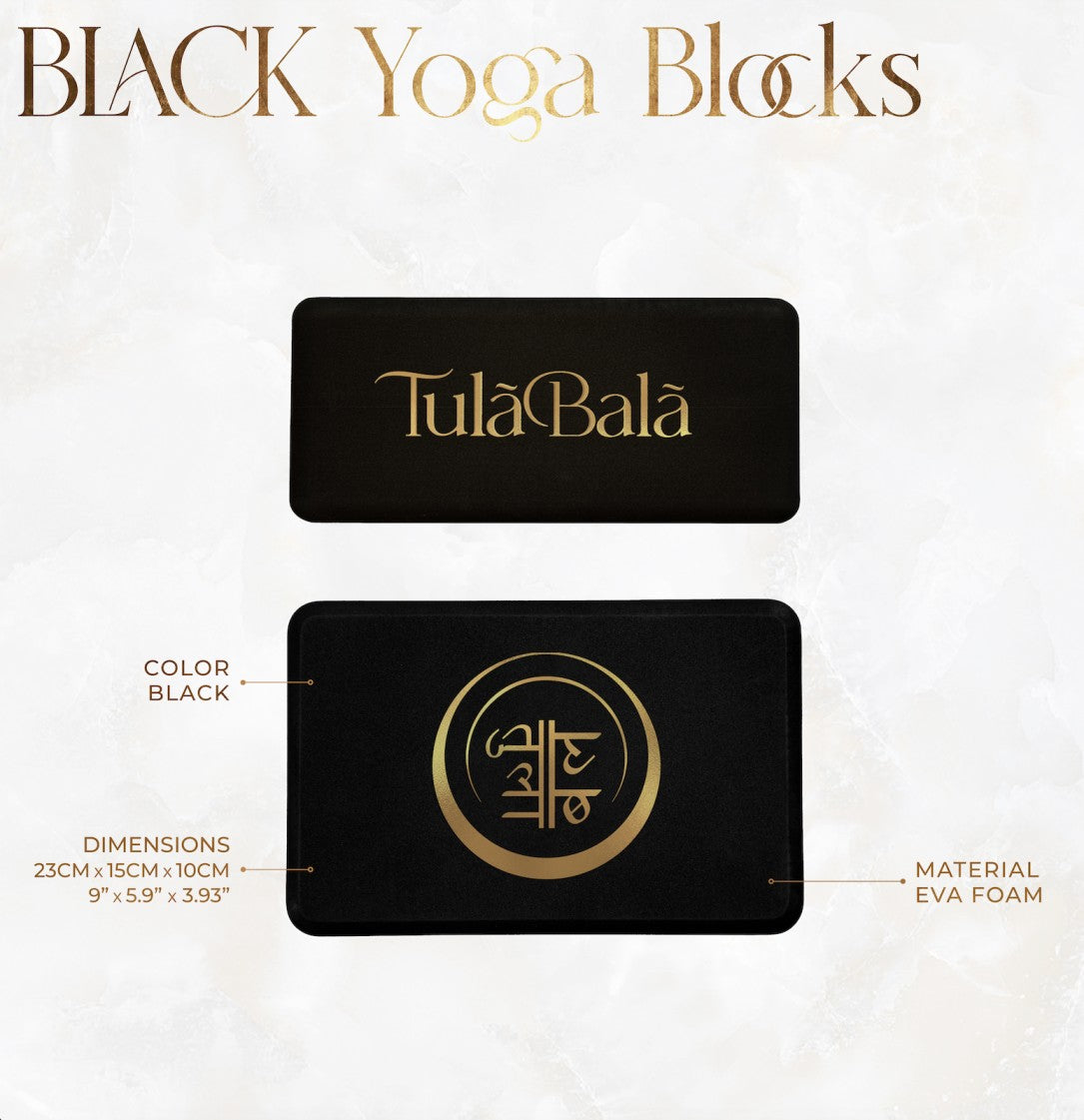 Non toxic yoga block offering premium support and comfort for home or studio sessions.