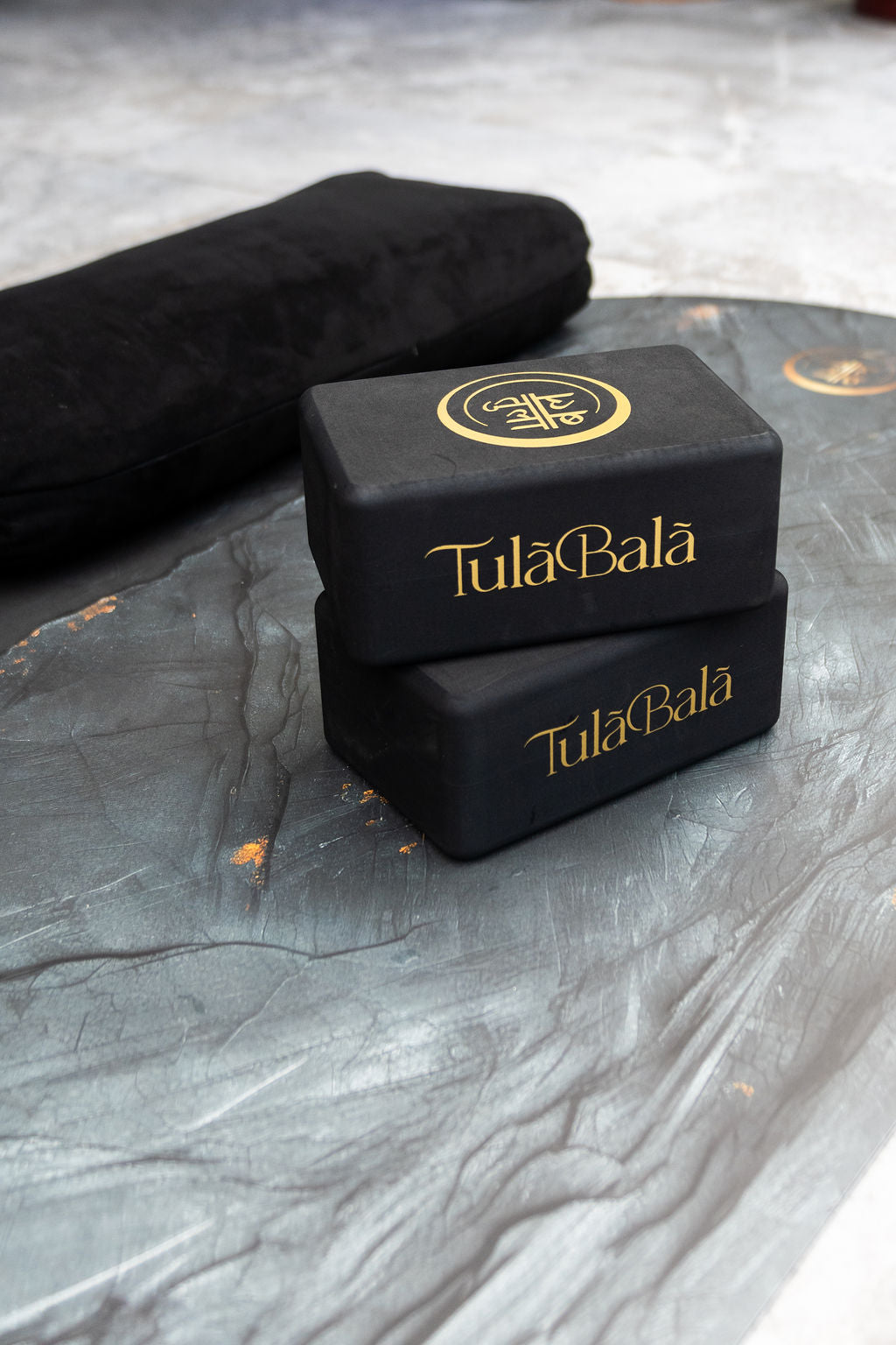 High quality yoga equipment made from EVA foam, providing lightweight and non toxic support.