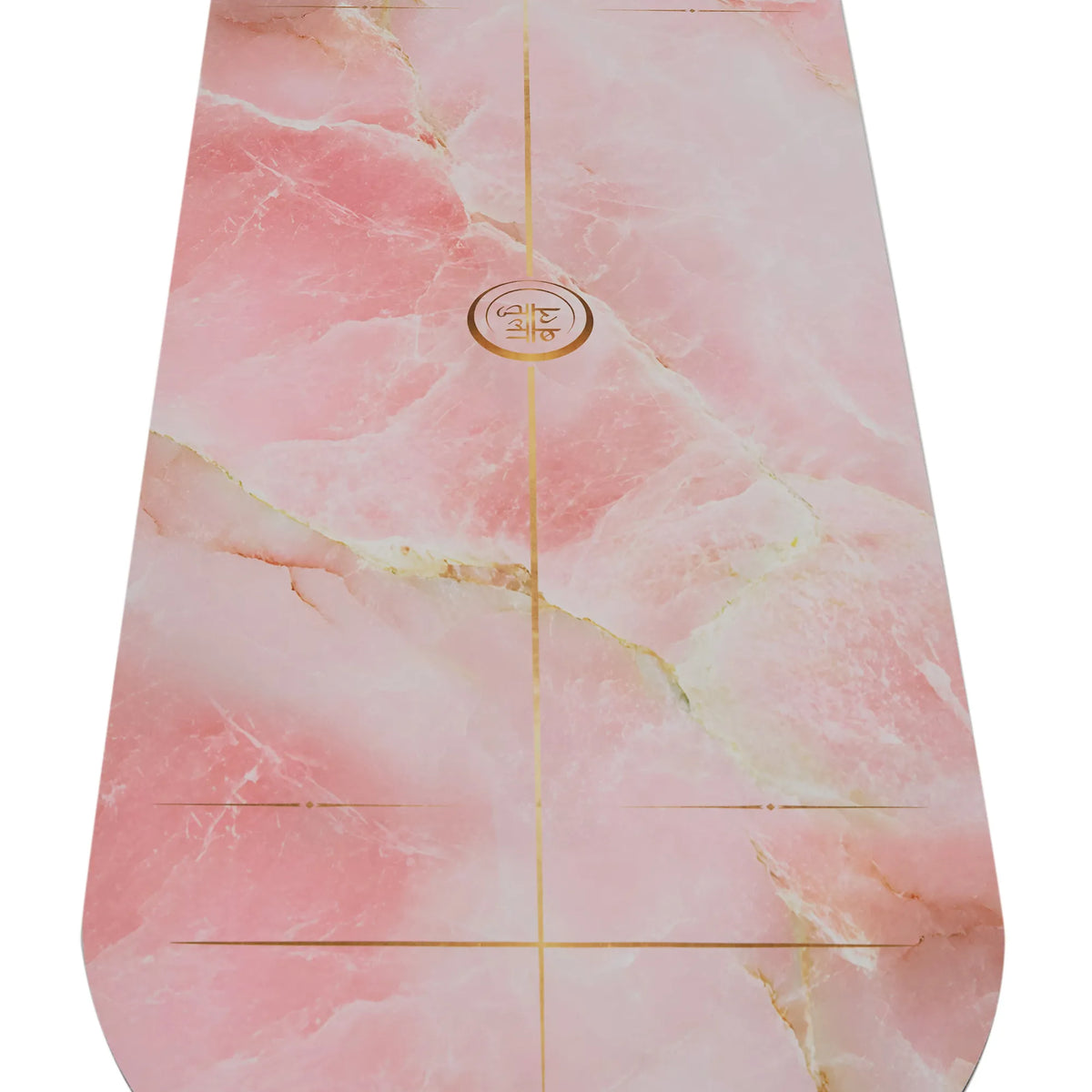 TulaBala Meraki Yoga Mat - Vegan Suede - Rose Quartz Design Made for H