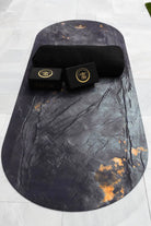 Premium eco-friendly Athlete Slate Suede yoga mat packaging by TulaBala – non-toxic and sustainable materials.