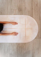 TulaBala Classic Coconut PU yoga mat – eco-friendly, natural, and non-slip for all-level sessions.