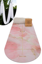 Meraki yoga mat set with artistic, premium-grip design—ideal for hot yoga, vinyasa, and everyday practice with a focus on stability and comfort.