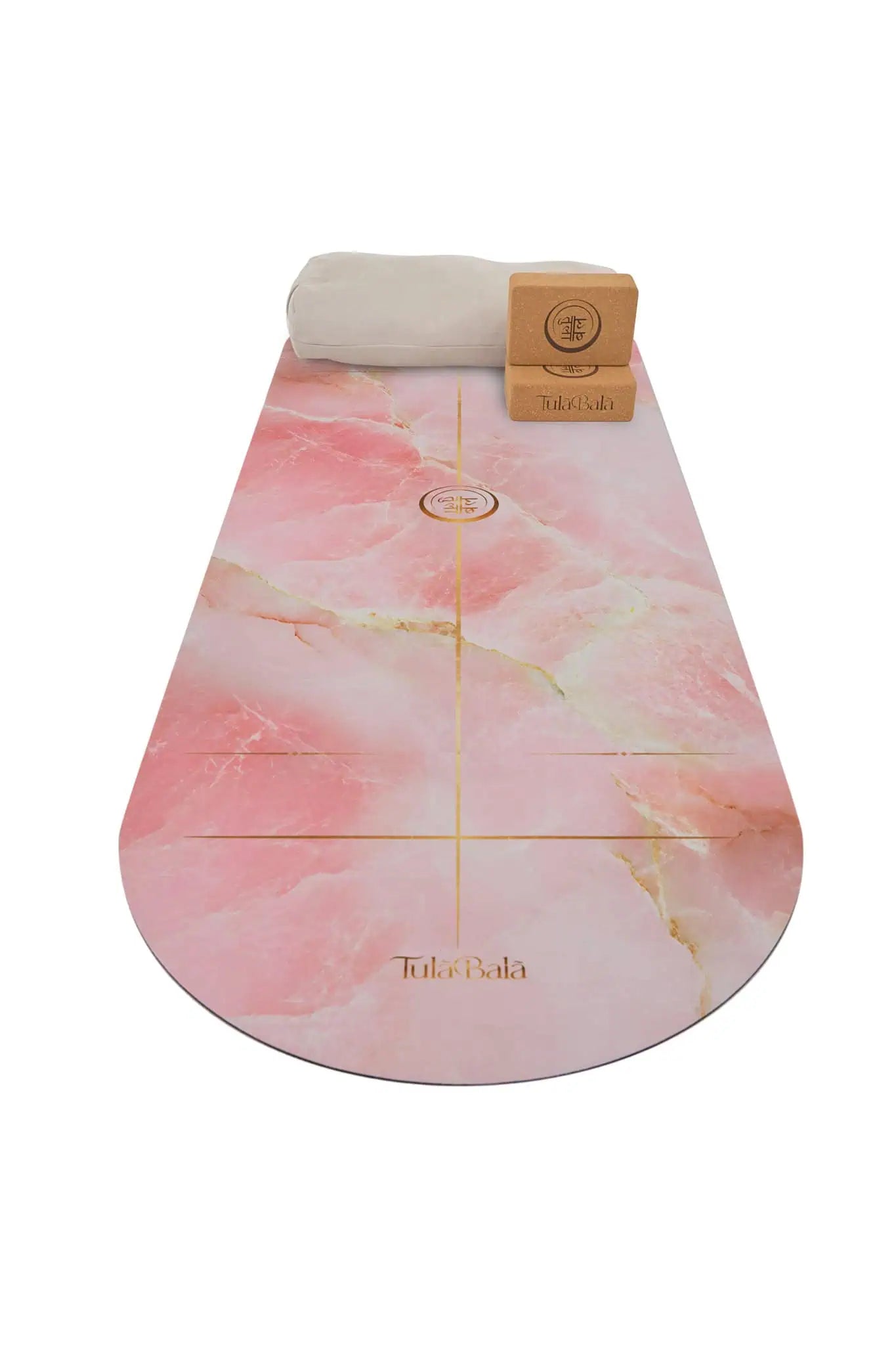 Meraki yoga mat set featuring a premium non-slip surface and artistic design, crafted for balanced, comfortable, and performance-driven yoga practice.