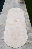 Sustainable yoga mat featuring premium suede finish and high-end craftsmanship.