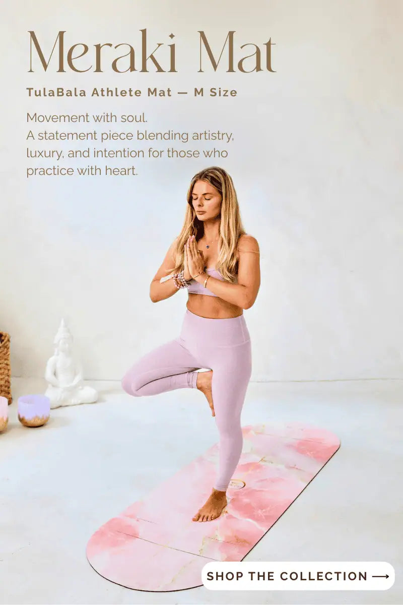 Luxury yoga mat with intricate mandala print, combining sustainability with high-end craftsmanship.