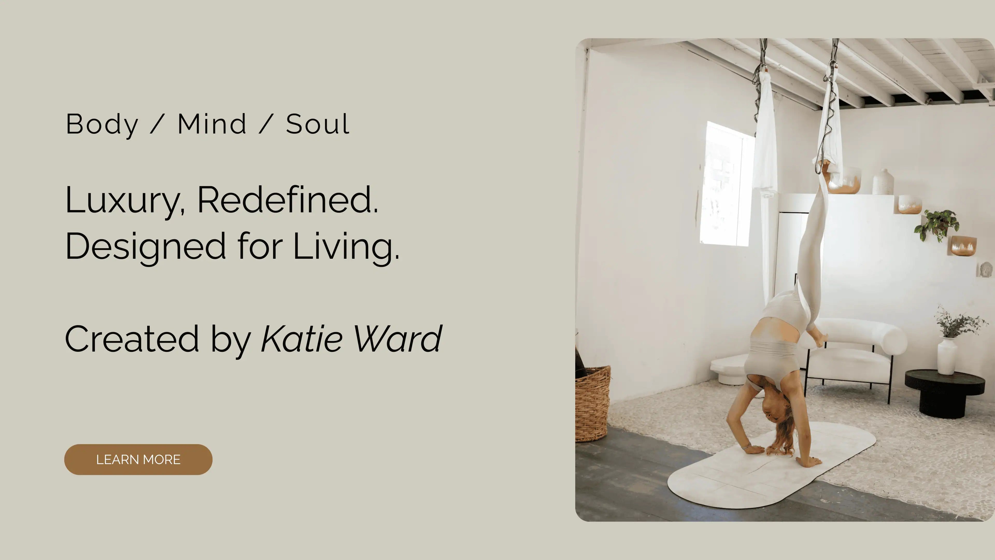 Premium yoga mat collection featuring non-toxic, natural materials and elegant artistic patterns.